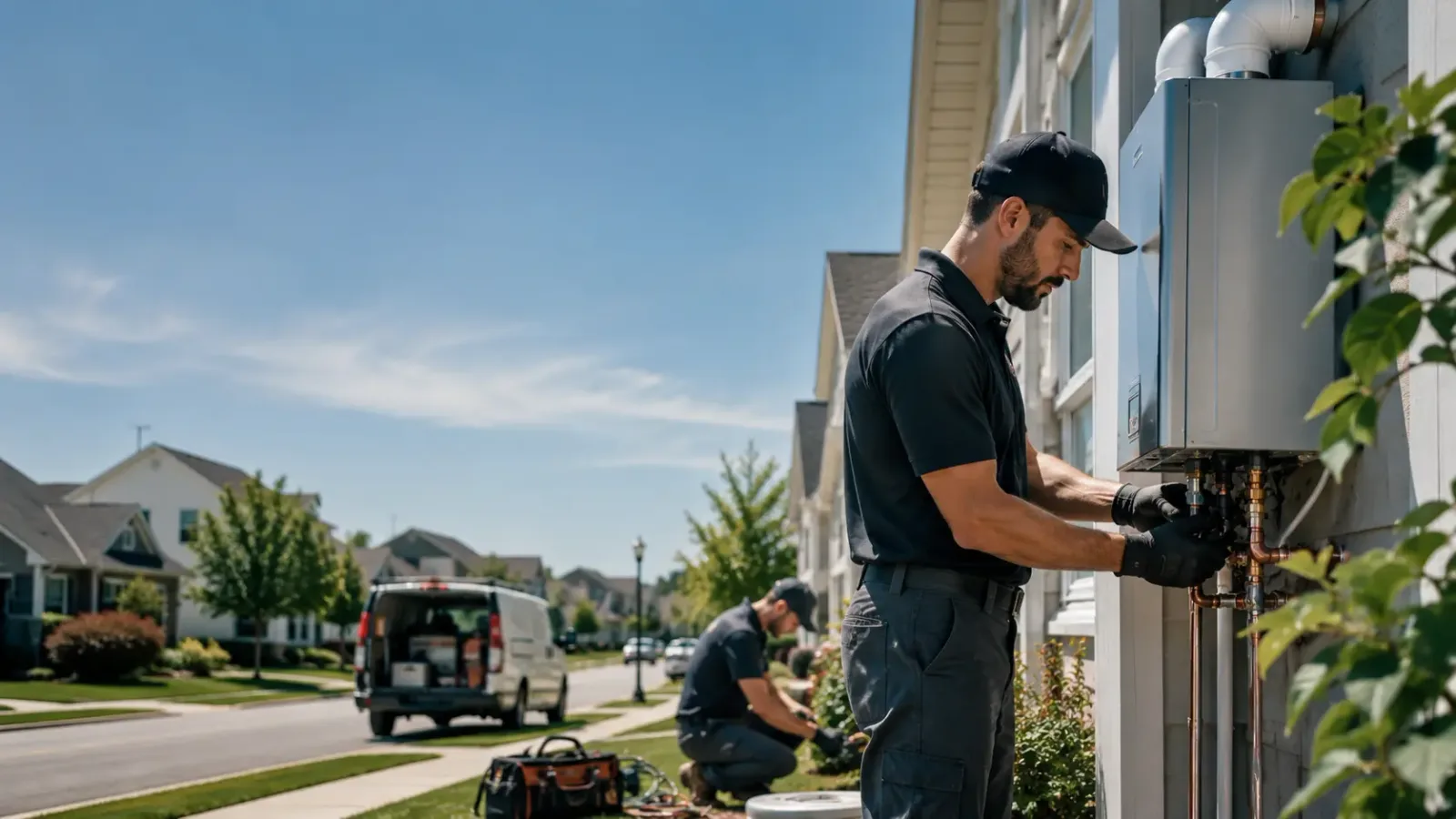Tankless Water Heater Installation in Flomot, TX